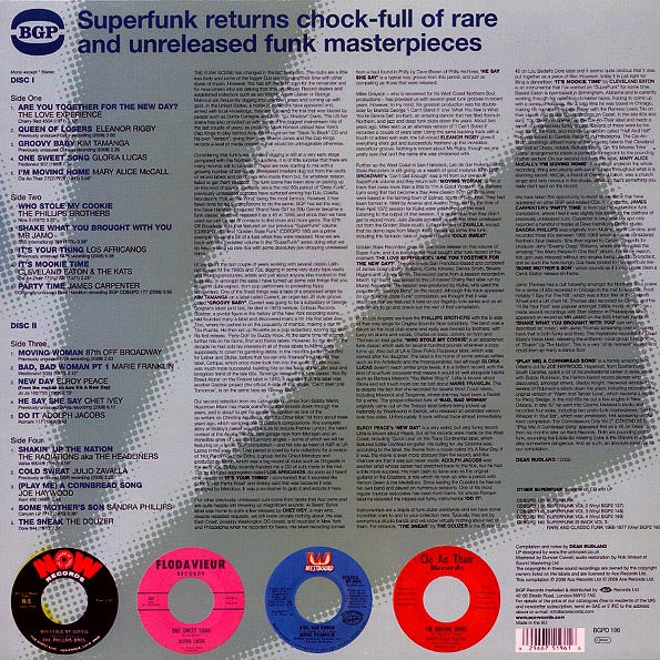 The Love Experience, The Phillips Brothers, Kim Tamanga, Etc. - Mighty Superfunk: Rare 45s And Undiscovered Masters 1967-1978 Volume 6