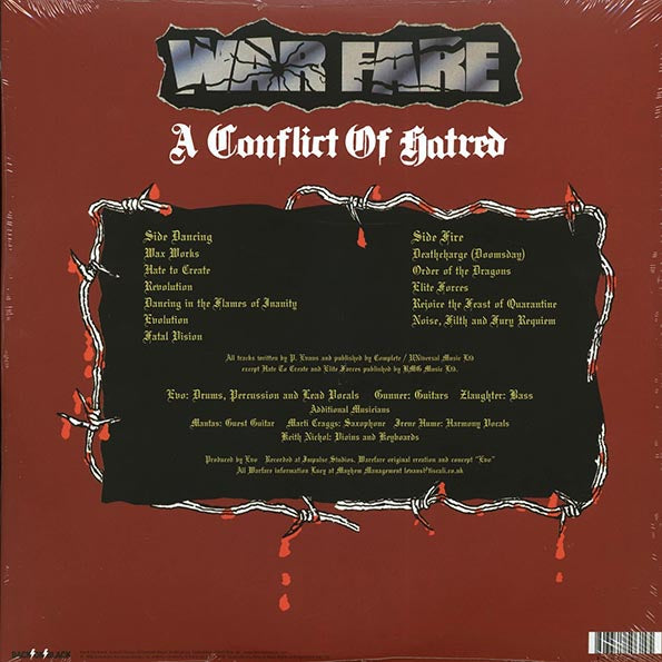 Warfare - A Conflict Of Hatred