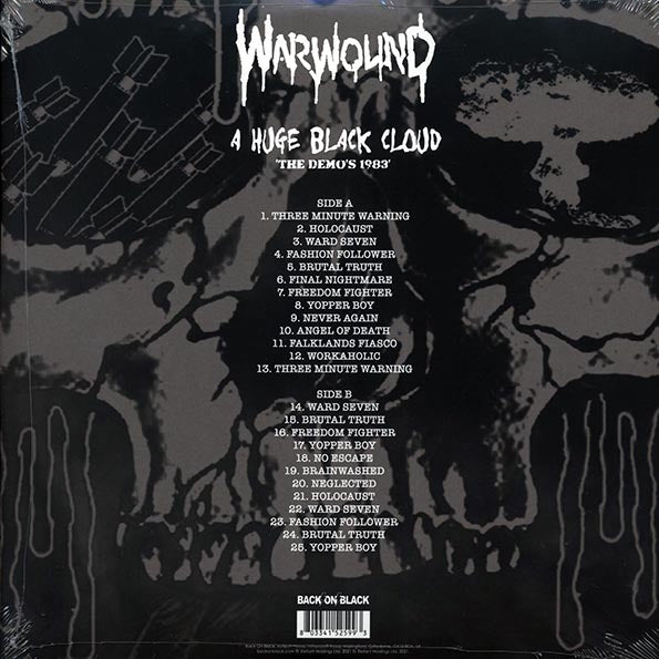 Warwound - A Huge Black Cloud: The Demo's 1983