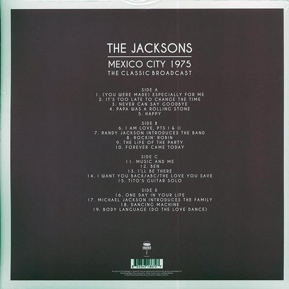 The Jacksons - Mexico City 1975: The Classic Broadcast