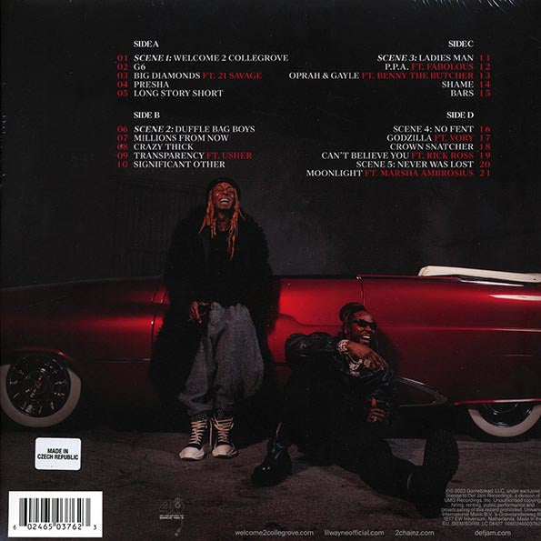 2 Chainz, Lil Wayne - Welcome To Collegrove