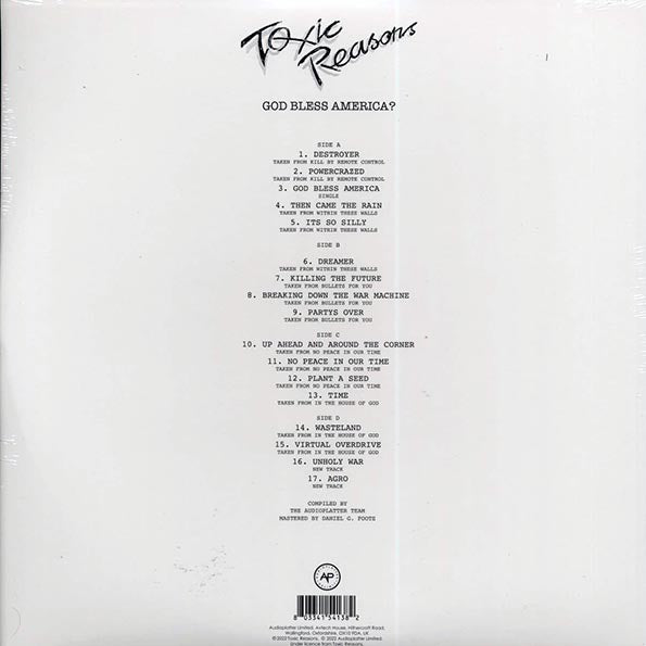 Toxic Reasons - God Bless America?