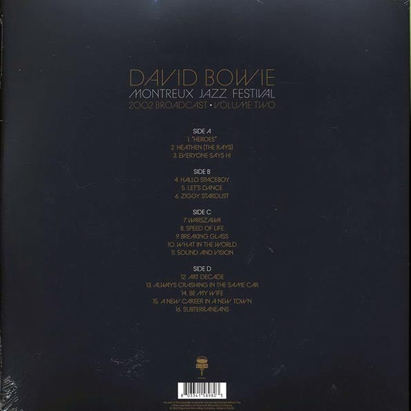David Bowie - Montreux Jazz Festival Volume 2: 2002 Broadcast