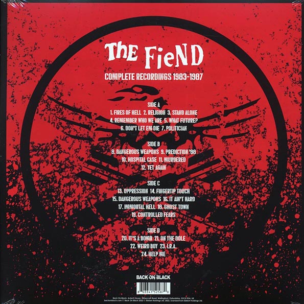The Fiend - Complete Recordings 83-87