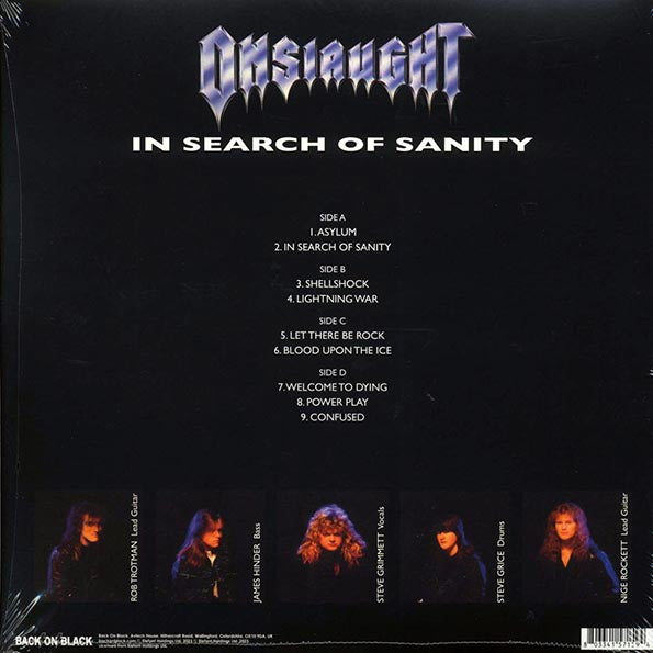 Onslaught - In Search Of Sanity