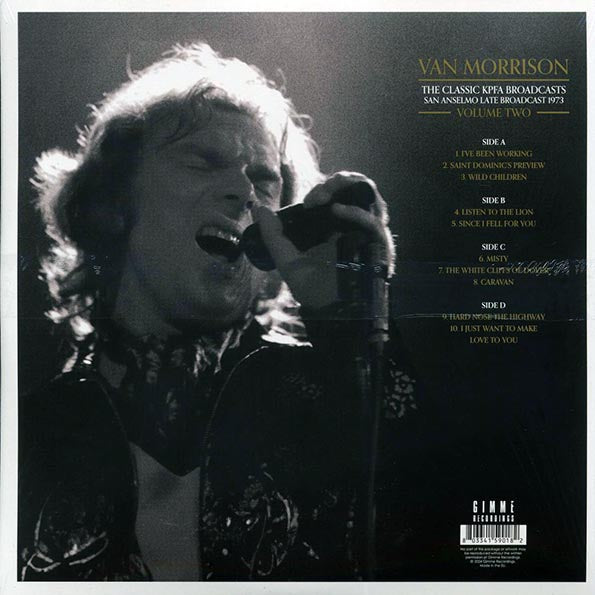 Van Morrison - The Classic KPFA Broadcasts Volume 2: San Anselmo Late Broadcast 1973