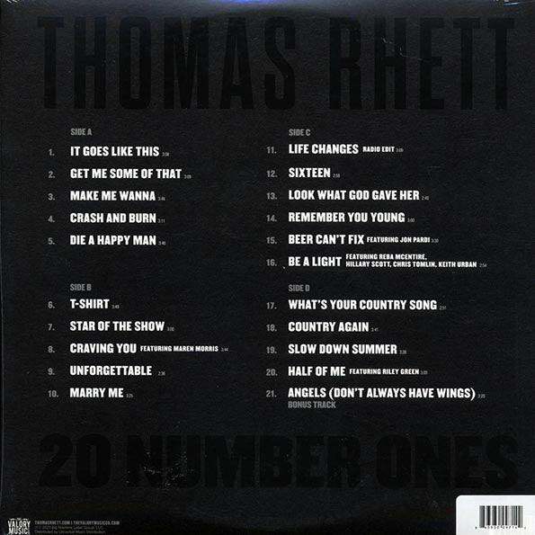 Thomas Rhett - 20 Number Ones