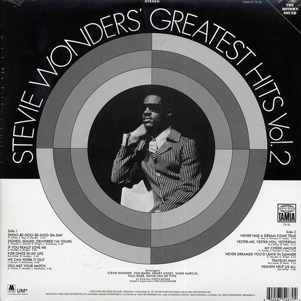 Stevie Wonder - Greatest Hits Volume 2