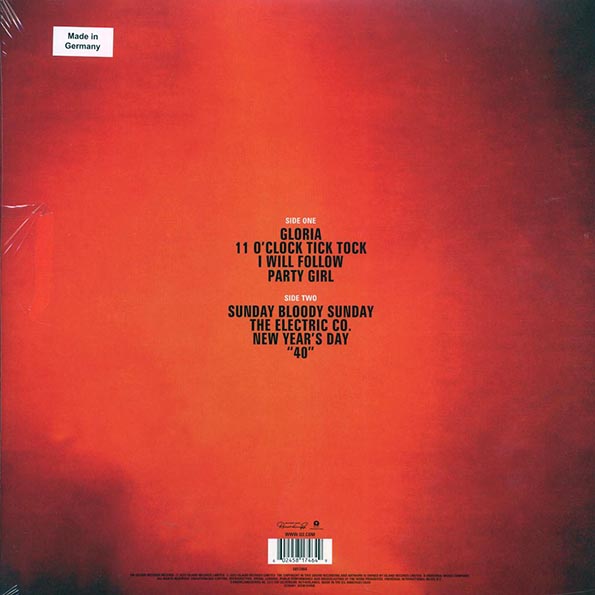 U2 - Live: Under A Blood Red Sky