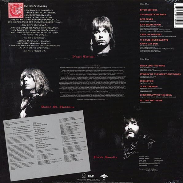 Spinal Tap - Break Like The Wind