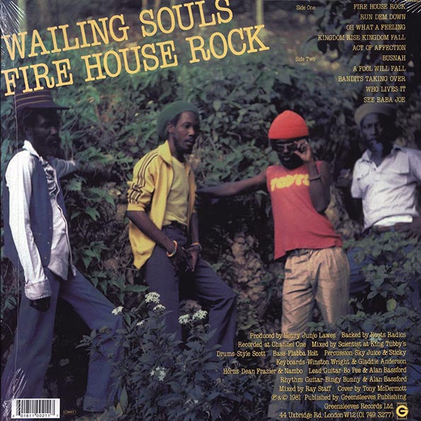 Wailing Souls - Fire House Rock