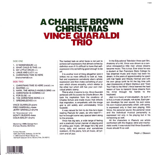 Vince Guaraldi Trio - A Charlie Brown Christmas